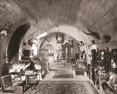 De Crypte, Glamis Kasteel, Forfar, Schotland door Unbekannt