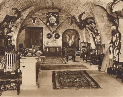 De Crypte, Glamis Castle, ca. 1933-1937 door Unbekannt