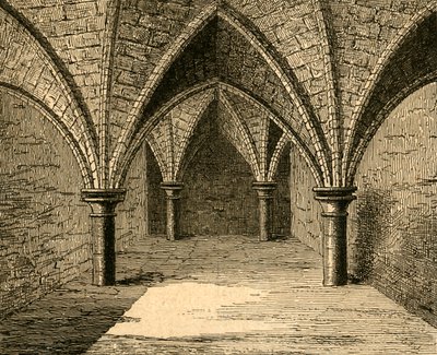 De Crypte van Gerards Hall, 1897 door Unbekannt