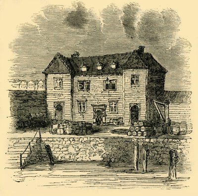 Het Douanehuis - Tijd van Elizabeth, c1872 door Unbekannt