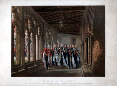 Het klooster van deken, Windsor, 10 maart 1863 door Unbekannt