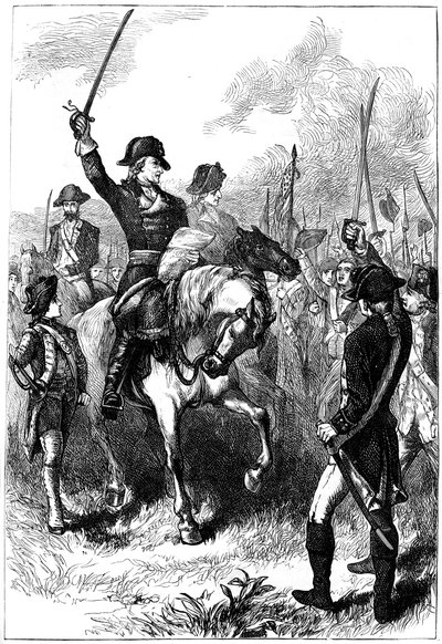 De Onafhankelijkheidsverklaring voorgelezen aan het Amerikaanse leger, 1776 ca. 1880 door Unbekannt