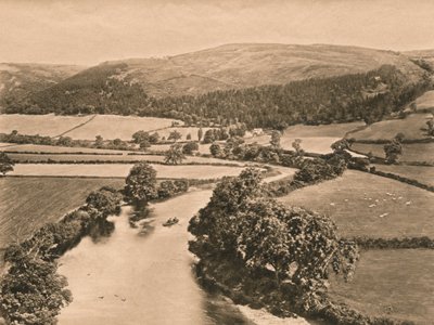 De Dee-vallei, vanaf Glendowers Mound, 1902 door Unbekannt