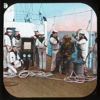 De duiker -- H.M.S. Blake door Unbekannt