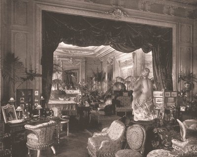 De salon in Sandringham House, Norfolk, 1894 door Unbekannt