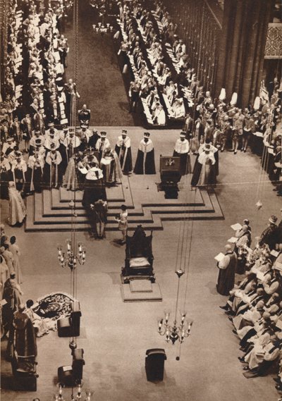 De hertog van Kent brengt hulde aan de pas gekroonde koning George VI, 1937 door Unbekannt