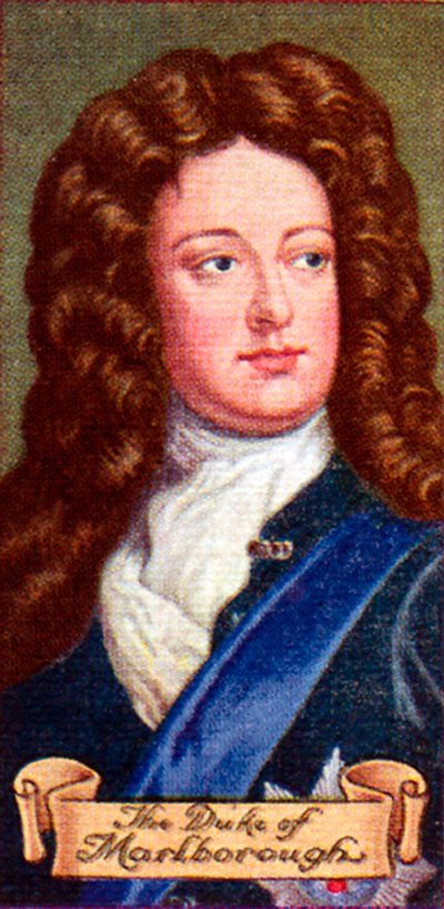 De Hertog van Marlborough, uit een serie sigarettenkaartjes, 1935 door Unbekannt