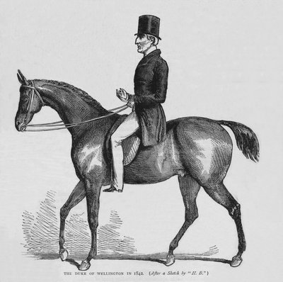 De Hertog van Wellington, c1842 1878 door Unbekannt