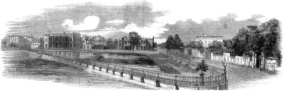 De Dunkin Bustee, Chowringhee, Calcutta, India, 1860 door Unbekannt