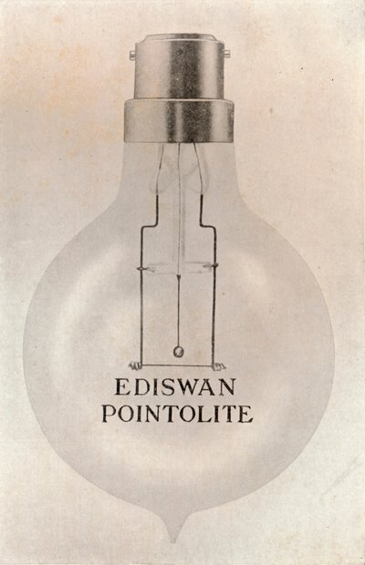 De Ediswan Pointolite, ca. 1916 door Unbekannt