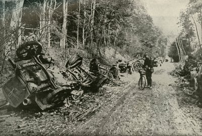 Het Effect van Brits Granaatvuur, 1919 door Unbekannt
