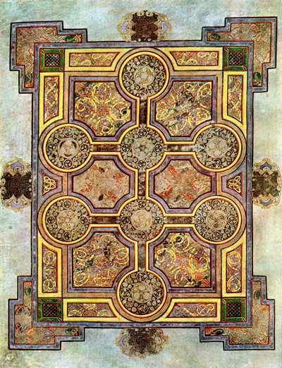 Het Acht Cirkelige Kruis, 800 AD, 20e eeuw door Unbekannt