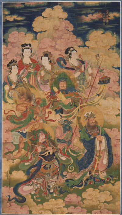 De Acht Gasten van Deva, Naga en Yakshi door Unbekannt Unbekannt