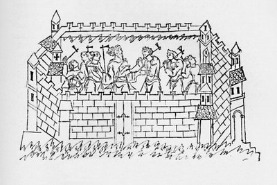 Het Engelse Burgh MS. Jun. xi., 1902 door Unbekannt