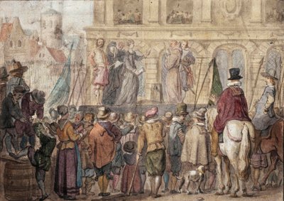 De Executie van Lady Jane Grey door Unbekannt