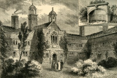 De Visverkopers Armenhuizen in 1850, ca. 1878 door Unbekannt