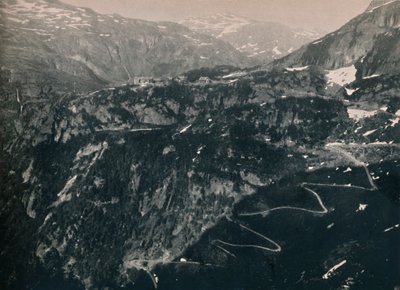 De Flaam-vallei, richting Vatnehalsen, 1914 door Unbekannt