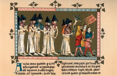 De Geselaars in Doornik in 1349, 1903 door Unbekannt