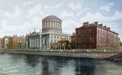 The Four Courts, Dublin, Ierland, ca. 1900s-ca. 1920s door Unbekannt