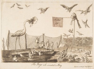 De Kikkers Die Een Koning Wilden, 14 juli 1789 door Unbekannt