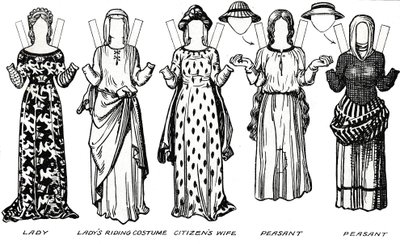 De galerij van Britse kostuums: Kleding gedragen tijdens het bewind van de eerste Edward, ca. 1934 door Unbekannt