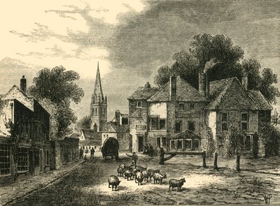 Het Poorthuis, Highgate, in 1820 door Unbekannt