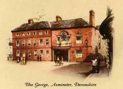 The George, Axminster, Devonshire, 1936 door Unbekannt