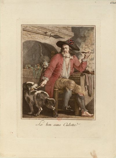 De goede Sans-Culotte, 1793-1794 door Unbekannt