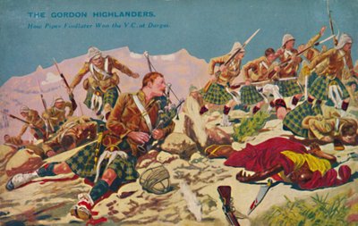 De Gordon Highlanders. Hoe Piper Findlater de V.C. won bij Dargai, 1897, 1939 door Unbekannt