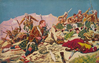 De Gordon Highlanders. Hoe Piper Findlater het V.C. won bij Dargai, 1897, 1939 door Unbekannt