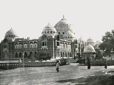 Het Grote College, Baroda, India door Unbekannt