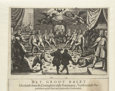 Het grote Europese oorlogsbalet door Unbekannt