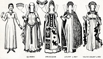 De Grote Galerij van Britse Kostuums: Kleding gedragen in het bewind van Edward de Derde, ca. 1934 door Unbekannt