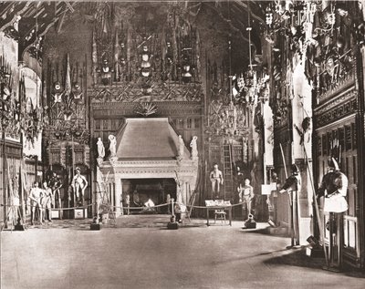 De Grote Zaal, Edinburgh Castle, Edinburgh, Schotland, 1894 door Unbekannt