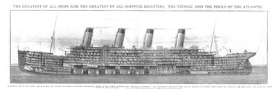 Het grootste schip en de grootste scheepsramp, 20 april, 1912 door Unbekannt