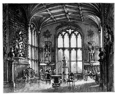 De wachtkamer, Windsor Castle door Unbekannt