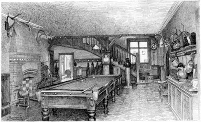 De Hal in Silverbeck, ca. 1880-1882 door Unbekannt