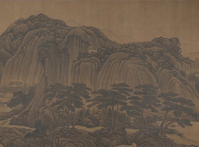 De heuvels van Kuaiji door Unbekannt