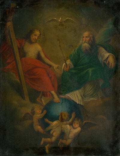 De Heilige Drie-eenheid door Unbekannt