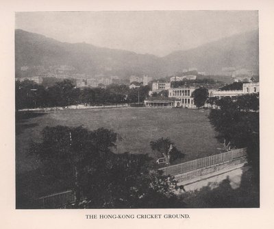Het Hong Kong Cricket Ground, 1912 door Unbekannt