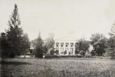 Het Huis van het Levashovs Landgoed Osinovaya Roshcha, 1885 door Unbekannt