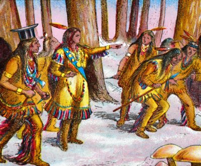 De Indianen door Unbekannt