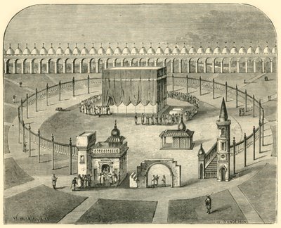 De Kaaba, Mekka door Unbekannt