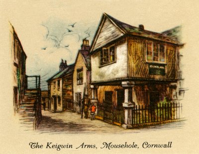 The Keigwin Arms, Mousehole, Cornwall, 1936 door Unbekannt