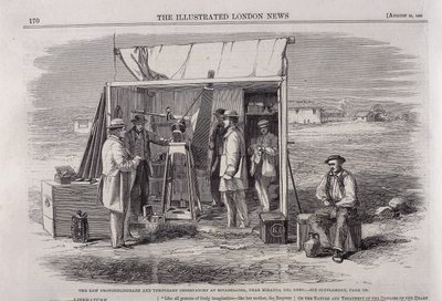 De Kew heliograaf gebruikt tijdens een zonsverduisteringsexpeditie naar Spanje, 1860 door Unbekannt