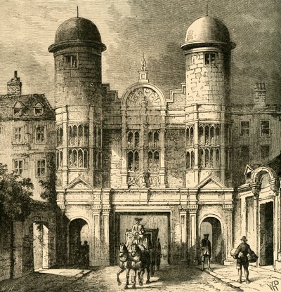 De King Street Gateway, Whitehall, 1881 door Unbekannt