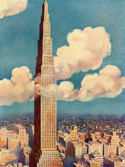 De koning van de wolkenkrabbers - Larkin Tower, ca. 1930 door Unbekannt