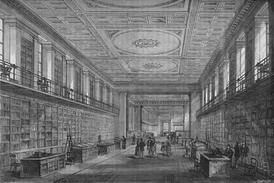 De Koninklijke Bibliotheek, Londen, 1878 door Unbekannt
