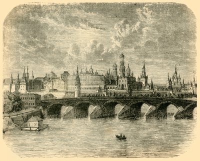 Het Kremlin, Moskou, 1890 door Unbekannt