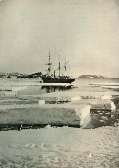 De aanlegsteiger, c1908 door Unbekannt